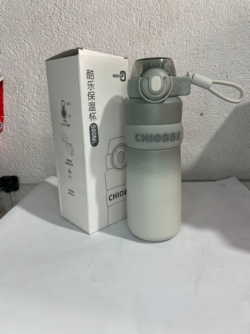 Garrafa Térmica 560ml — Mantém Bebidas Quentes ou Frias com Praticidade