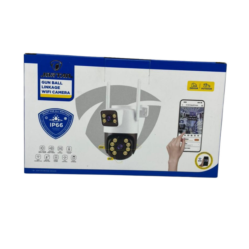 Câmera Externa 2 em 1 – Segurança e Praticidade