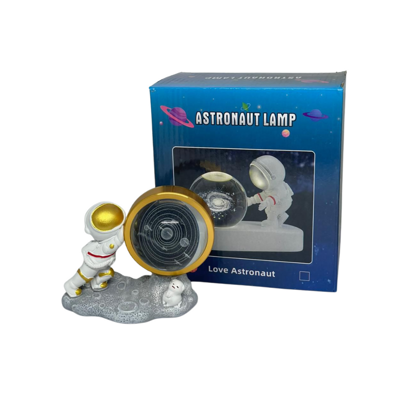 Luminária Astronauta – Iluminação Criativa e Divertida