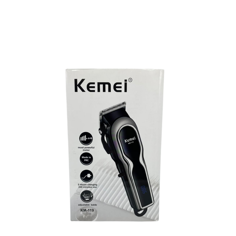 Máquina de Corte Kemei KM-119 – Precisão e Praticidade