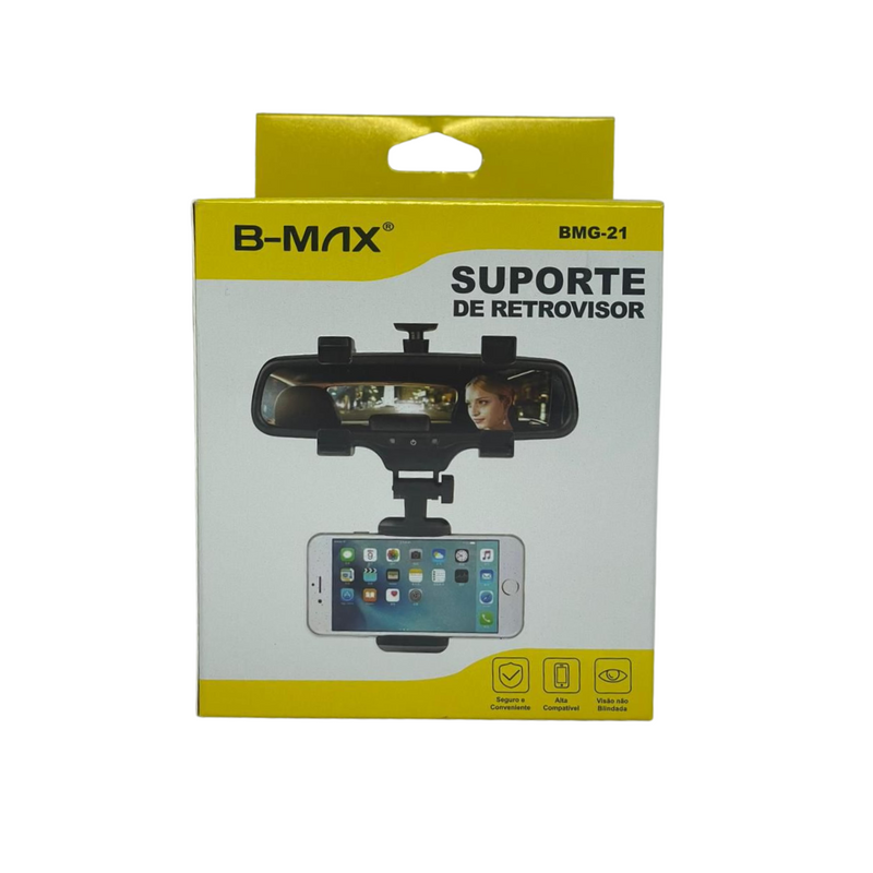 Suporte Veicular BMG-21 – Segurança e Praticidade para Celular