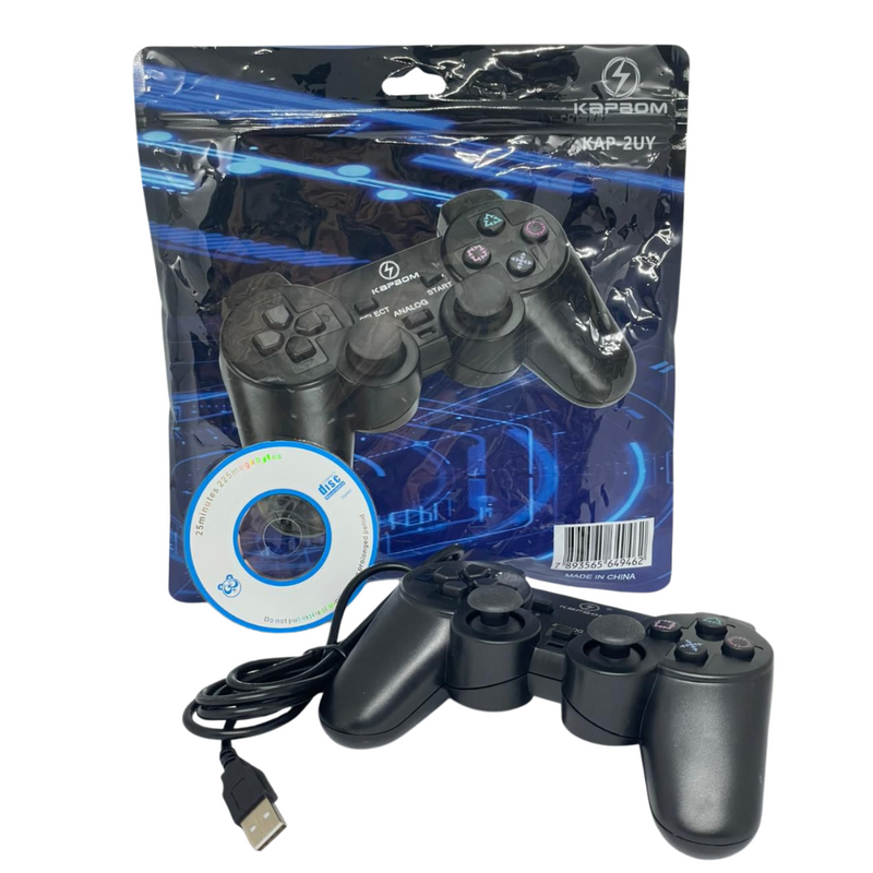 Controle USB para PC – Conforto e Precisão