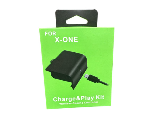 Bateria Recarregável para Controle Xbox One 1400mAh com Cabo USB