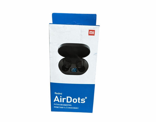 Fone de Ouvido Bluetooth Airdots com Display Digital e Estojo de Carregamento