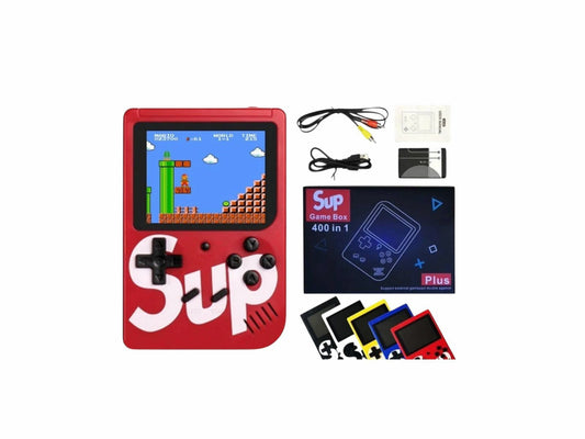 Mini Game Portátil SUP com 400 Jogos Retrô – Console Portátil com Tela