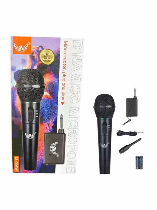 Microfone Sem Fio Altomex M‑996W – Alcance Estável e Som Claro