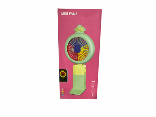 Ventilador Portátil com LED – Refresque-se com Estilo