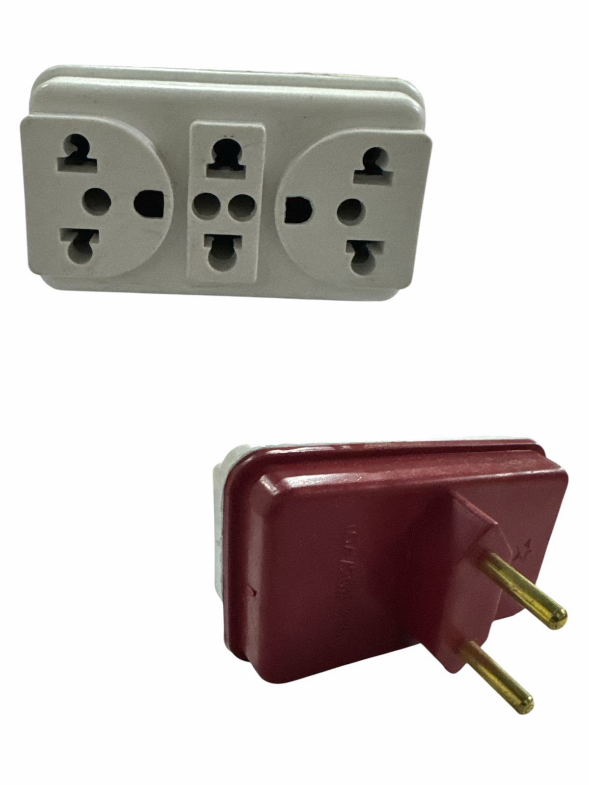 Adaptador T Retângular – Conexão Prática para Seus Dispositivos