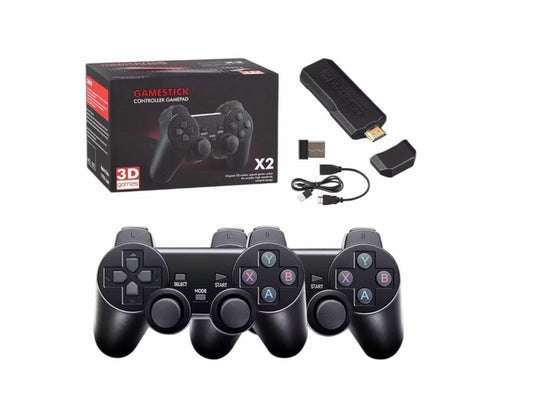 Game Stick X2 – +20.000 Jogos Pré-Instalados